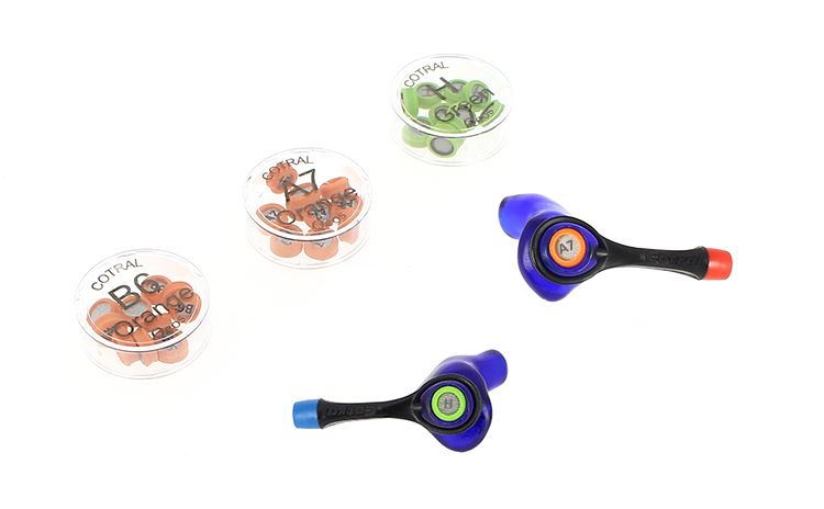 Qeos custom earplug, you benefit from 7 filters
